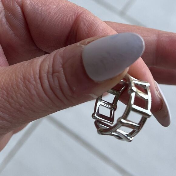 The Program Ring adjustable in 14k yellow gold over 925 silver - Picture 3 of 6